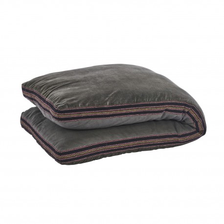 Matelas de banc chic velours coton Madam Stoltz