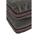 Matelas de banc chic velours coton Madam Stoltz