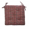 Coussin de chaise coton imprimé Madam Stoltz