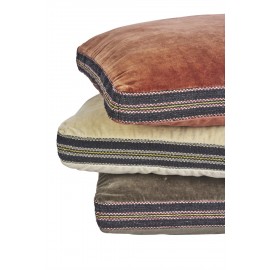 Galette de chaise coussin velours Madam Stoltz