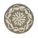 Petit tapis rond coton tufte Madam Stoltz