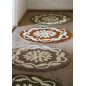 Petit tapis rond coton tufte Madam Stoltz