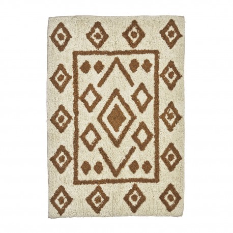 Petit tapis tufte coton motif couleur Madam Stoltz