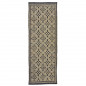 Tapis long jute motifs reversible Madam Stoltz