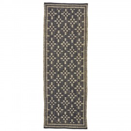Tapis long jute motifs reversible Madam Stoltz
