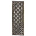 Tapis long jute motifs reversible Madam Stoltz