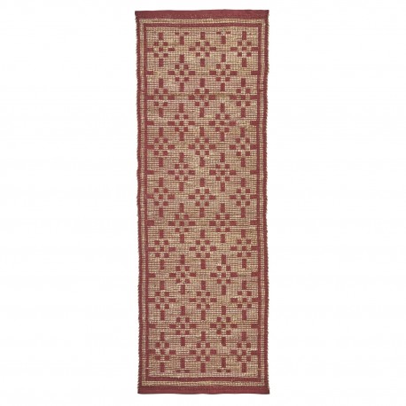 Tapis long jute couleur reversible Madam Stoltz