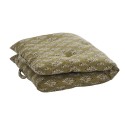 Matelas d'assise coton imprimé Madam Stoltz