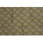 Matelas d assise coton imprime vert Madam Stoltz