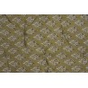 Matelas d assise coton imprime vert Madam Stoltz