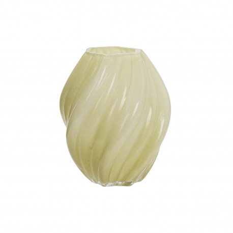Vase en verre design ondule couleur Madam Stoltz