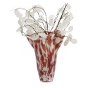 Vase decoratif chic verre art deco taches couleur Madam Stoltz