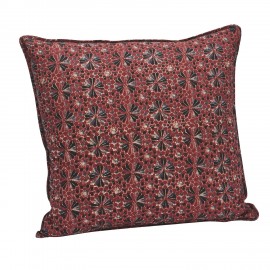 Housse de coussin decoratif coton imprime Madam Stoltz