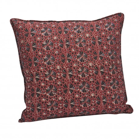 Housse de coussin decoratif coton imprime Madam Stoltz