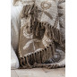 Plaid reversible coton recycle Madam Stoltz