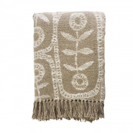 Plaid reversible coton recycle Madam Stoltz