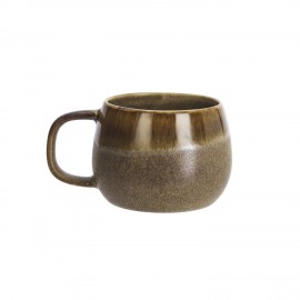 Mug gres rustique brun Madam Stoltz