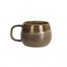 Mug gres rustique brun Madam Stoltz