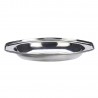 Plat de service acier inoxydable Madam Stoltz