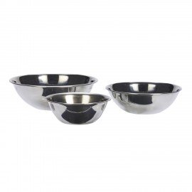 Bols en acier inoxydable Madam Stoltz set de 3