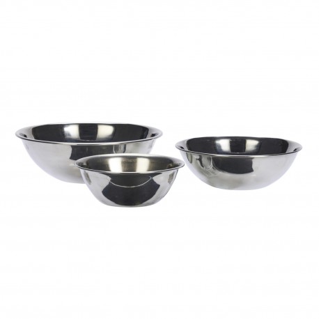 Bols en acier inoxydable Madam Stoltz set de 3