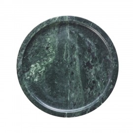 Plateau rond marbre decoratif Madam Stoltz