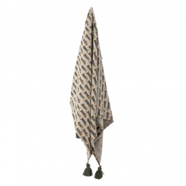 plaid enfants coton recycle imprime petits chiens bloomingville charli