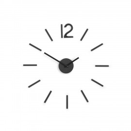 horloge murale noire umbra blink 1005400-040 