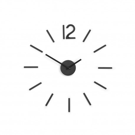 horloge murale noire umbra blink 1005400-040 