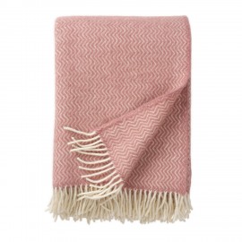 Plaid laine brossee classique couleur Klippan