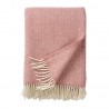Plaid laine brossee classique couleur Klippan