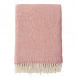 Plaid laine brossee classique couleur Klippan