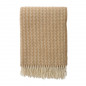 Plaid classique laine d'agneau brossée Klippan PALAZZO