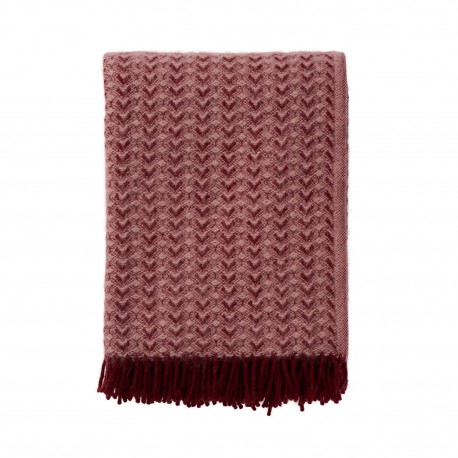 Plaid laine motif classique Klippan