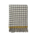 Plaid laine motif pied de poule Klippan