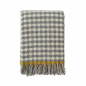 Plaid laine motif pied de poule Klippan