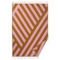 Plaid couverture laine rayures design couleur Klippan