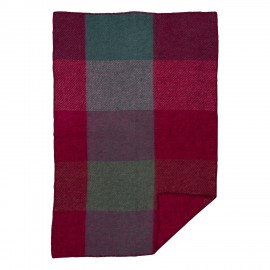 Plaid laine enfants motif carreaux Klippan