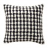 Housse de coussin laine pied de poule Klippan