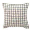 Housse de coussin decoratif laine pied de poule Klippan
