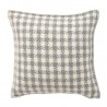 Housse de coussin decoratif laine pied de poule Klippan