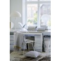 Housse de coussin decoratif laine pied de poule Klippan