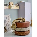 Petit plaid coton recycle motif floral Bloomingville Camille