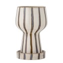 Cache pot sur pied decoratif rayures Bloomingville Agna