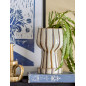 Cache pot sur pied decoratif rayures Bloomingville Agna Cache pot sur pied decoratif rayures Bloomingville Agna