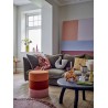 Cache pot sur pied decoratif rayures Bloomingville Agna