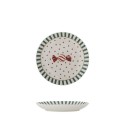 Petite assiette decore motif bonbon Bloomingville Yule