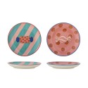 Petite assiette colore decoration bonbons Bloomingville Caramella set de 2