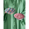 Petite assiette colore decoration bonbons Bloomingville Caramella set de 2