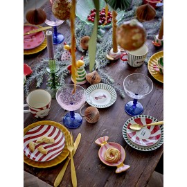 Petite assiette colore decoration bonbons Bloomingville Caramella set de 2